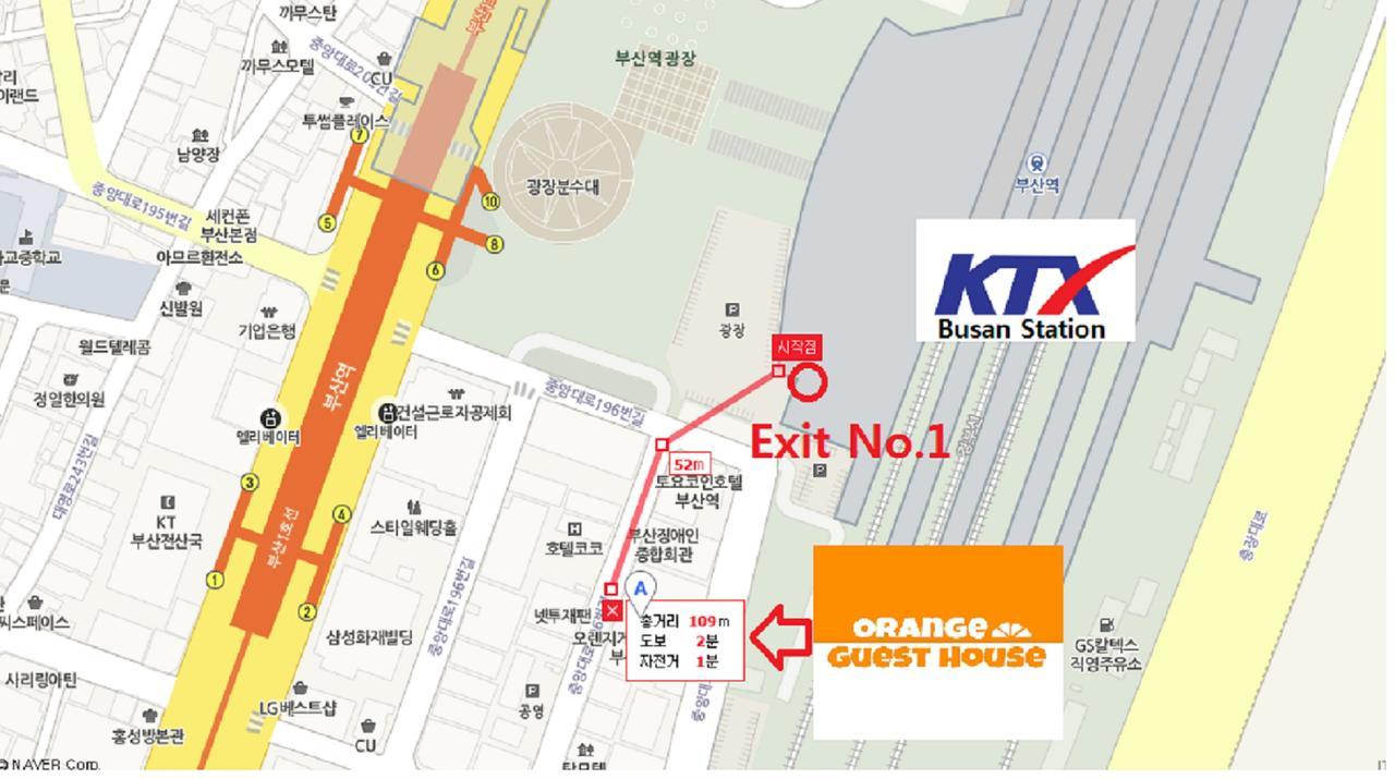 בוסאן Orange Guesthouse מראה חיצוני תמונה